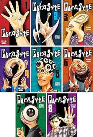 Parasyte Complete 8 book Collection Vol 1-8 by Iwaaki Hitoshi