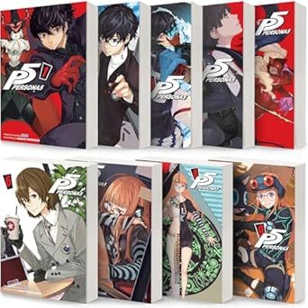 Persona 5 Manga Set 9-book: Vol. 1-9 by Hisato Murasaki