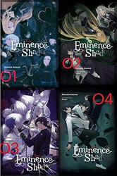 The Eminence in Shadow light novel Vol. 1-4 by Daisuke Aizawa