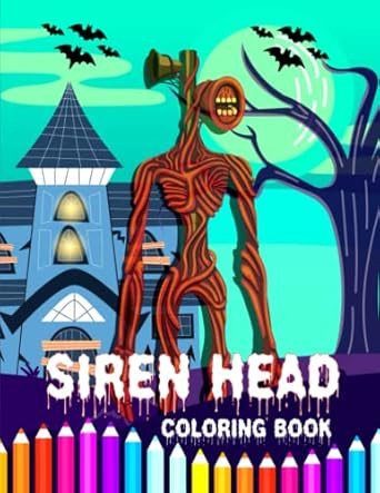 Siren Head Coloring Book