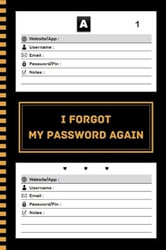 I Forgot My Password Again