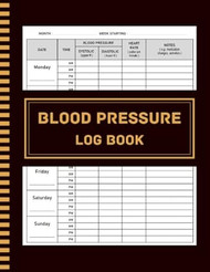 Blood Pressure Log Book