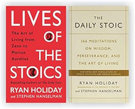 Ryan Holiday 2 Books Combo [The Daily Stoic & Lives Of The Stoics]