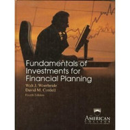 Fundamentals Of Investments For Financial Planning