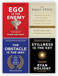 Ryan Holiday 4 Books Collection Set [Ego is the Enemy The