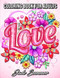 Love Coloring Book