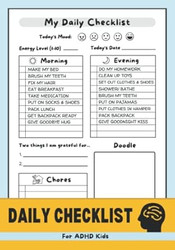 Daily Checklist for ADHD Kids