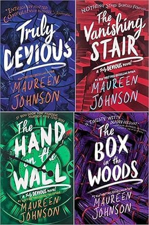 Truly Devious Series 4 books Collection Set by Maureen Johnson