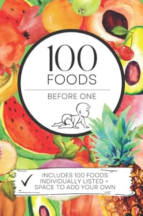 100 Foods Before 1 - Baby Checklist Book