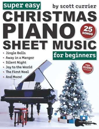 Super Easy Christmas Piano Sheet Music for Beginners