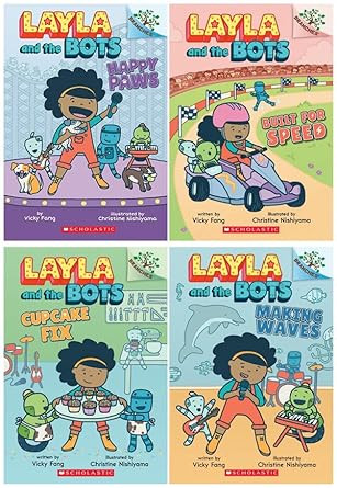 Layla and the Bots Series 4 Books Set