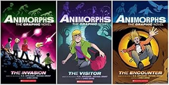 Animorphs Graphic Novel 3 Books Set The Invasion The