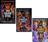 Five Nights at Freddy's Graphic Novels Books 1-3 [The Silver
