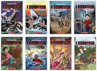 I Survived Graphic Novels #1-8 Graphix Books series