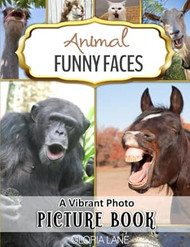 Animal Funny Faces Vibrant Photo Picture Book