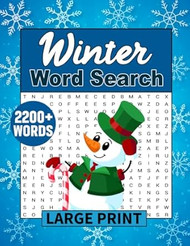 Winter Word Search Large Print