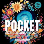 Pocket Size Coloring Book for adults relaxation and anxiety