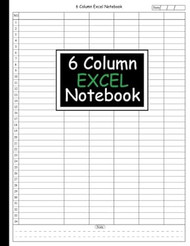 6 Column Excel Notebook