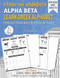 Alpha Beta Learn Greek Alphabet Letters