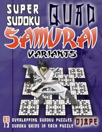 Super Quad Samurai Sudoku Variants