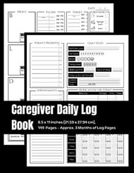 Caregiver Daily Log Book