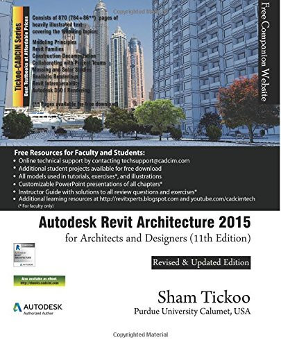 Autodesk Revit Architecture 2015 For Architects And Designers