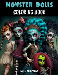 Monster Dolls Coloring Book