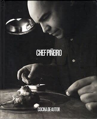 Rare SIGNED Cookbook Chef Enrique Pineiro Cocina de Autor