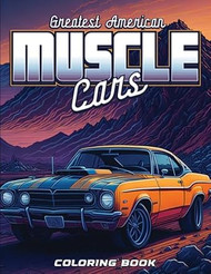 Muscle Car Coloring Book