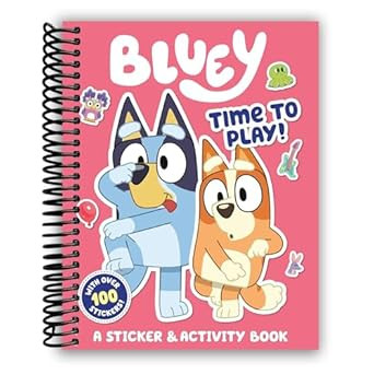 Bluey: Time to Play!: A Sticker & Activity Book