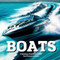 Wordless Picture Book with Real Life Pictures of Boats &