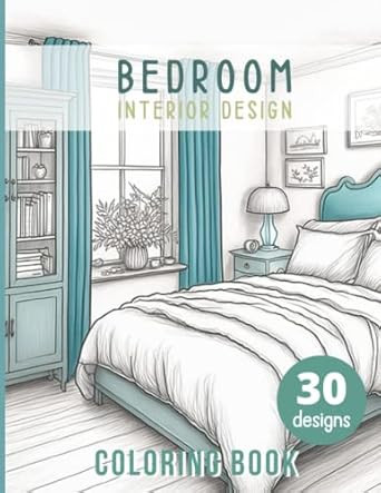 Bedroom coloring book