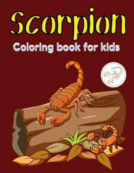 Scorpion coloring book for kids