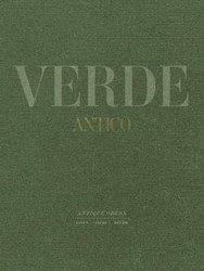Verde Antico Decorative Linen Books for Coffee Tables