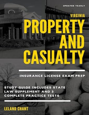 Virginia Property and Casualty Insurance License Exam Prep