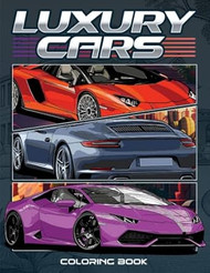 Luxury Cars Coloring Book
