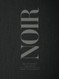 Noir A Decorative Black Linen Style Book for Coffee Table