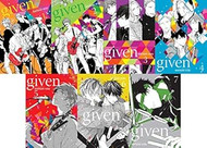 Given Manga Set Volumes 1-7