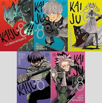 Kaiju No. 8 Manga Volumes 1-5