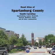 Road Atlas of Spartanburg County South Carolina