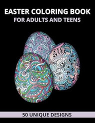 Easter Coloring Book for Adults and Teens