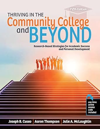 Thriving in the Community College and Beyond