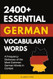 2400+ Essential German Vocabulary Words