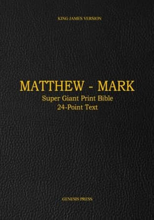 Matthew - Mark