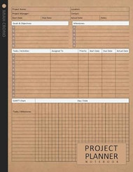Project Planner Notebook