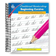 Carson Dellosa Beginning Cursive Handwriting Workbook for