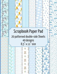 Baby Boy scrapbook paper pad