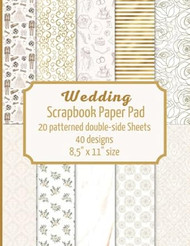 Wedding scrapbook paper pad
