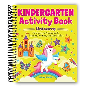 Kindergarten Activity Book Unicorns