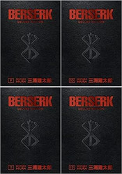 Berserk Deluxe Edition 4 Books Collection SET IV